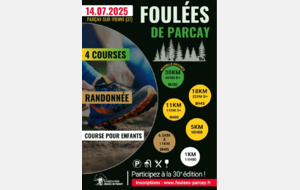 Les Foulées de Parcay sur Vienne, Les résultats