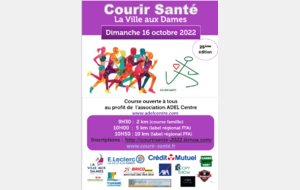  27ème édition de Courir Santé, Dimanche 13 Octobre