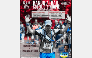 Dimanche 24 Mai: Trail Soleil d’ Ethiopie à Nouzilly 