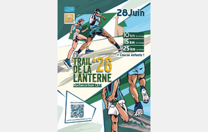 Dimanche 28 juin, 5 ème édition du trail de la Lanterne