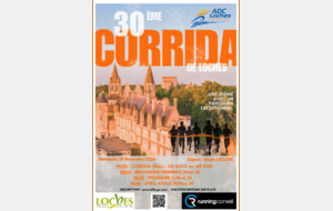 30 ème Corrida de Loches, dimanche 29 novembre