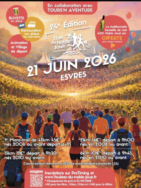 Dimanche 21 Juin le Trail du noble Joué