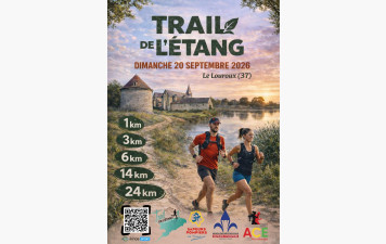 Trail de l' étang du Louroux, les résultats