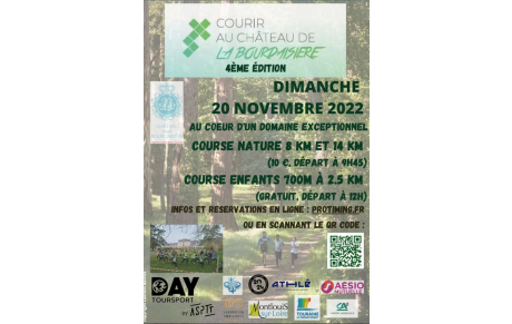 4 ème trail &quot;Courir au Chateau de la Bourdaisière &quot;, les résultats