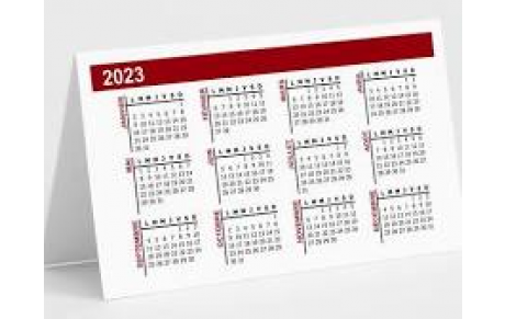 CALENDRIER 2023