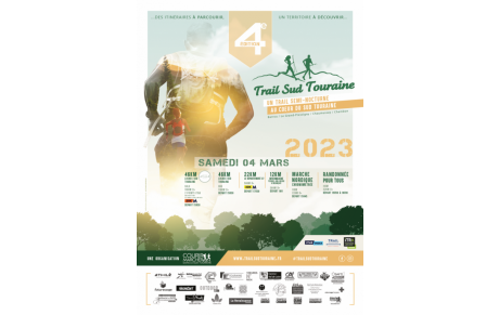 4 ème Trail Sud Touraine, les résultats