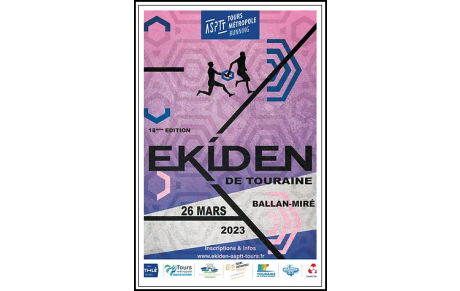 8ème EKIDEN de Touraine - Ballan-Miré , les résultats