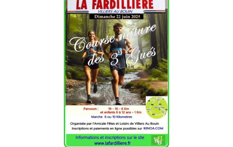 Trail de la fardillière, les résultats