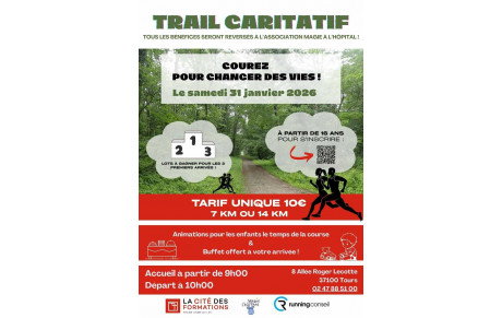 Trail caritatif, les résultats