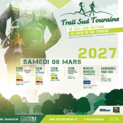 Samedi 6 Mars, 8 ème  Trail Sud Touraine